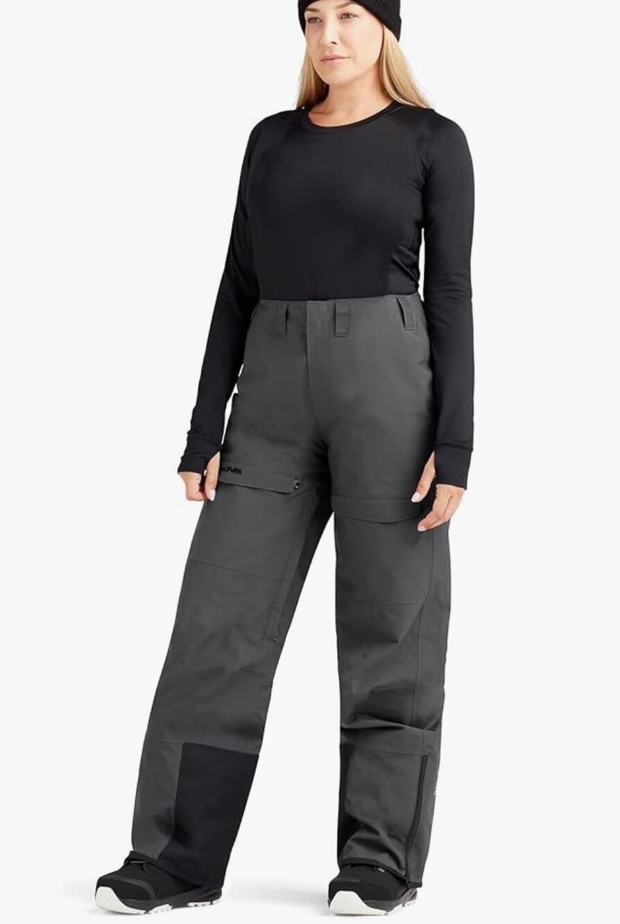 DAKINE Reach 20K 2L Snow Pants – Women’s Medium – NEW – Gray – RECCO
